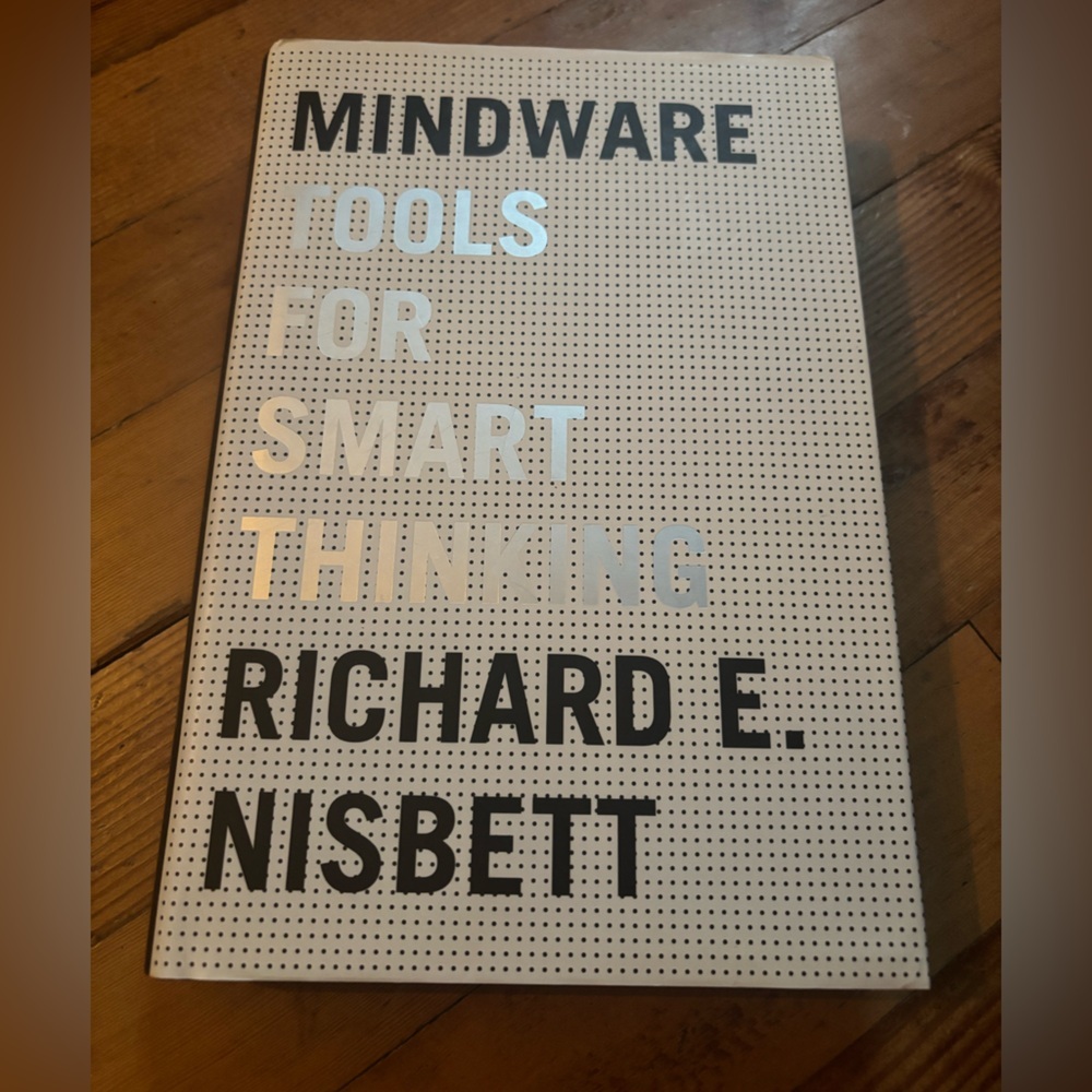 3/$20 Mindware: Tools for Smart Thinking hardcover